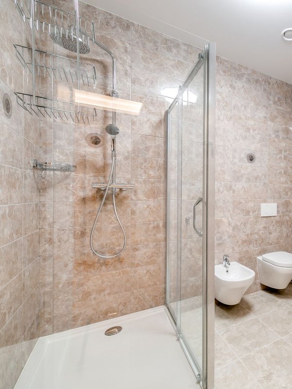 Après : Douche à l’italienne